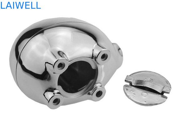 Het Metaalhouseware van de lasergravure Zinklegering Zilver Geplateerd Mini Coin Bank
