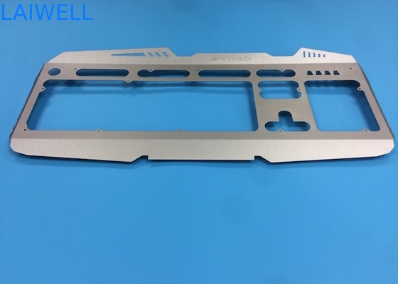 Precision CNC Metal Stamping Aluminium Keyboard Panel met anodiserende afwerking voor computerpaneel en ontwerp en prestaties