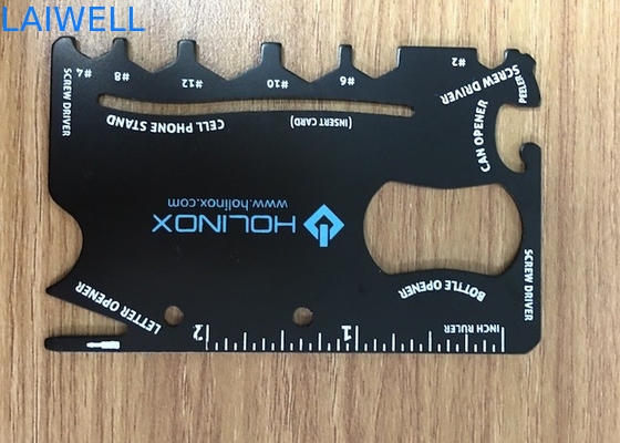 Multifunctionele MetaalFlesopener 12 in 1 KaartFlesopener 85*52MM