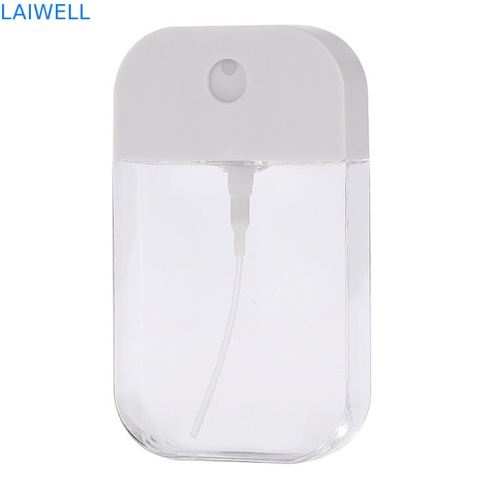 30ML Draagbare Handheld Kaart Alcohol Sanitizer Dispenser Kleine Reizen Make-up Remover Spray Fles