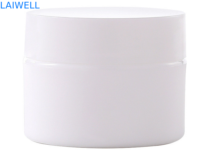 35G van de de Roomkruik van pp Plastic van de de Mug Afstotende Fles van het de Make-uppakket de Opslagcontainers van Aromatherapy Witte Gemakkelijk te dragen