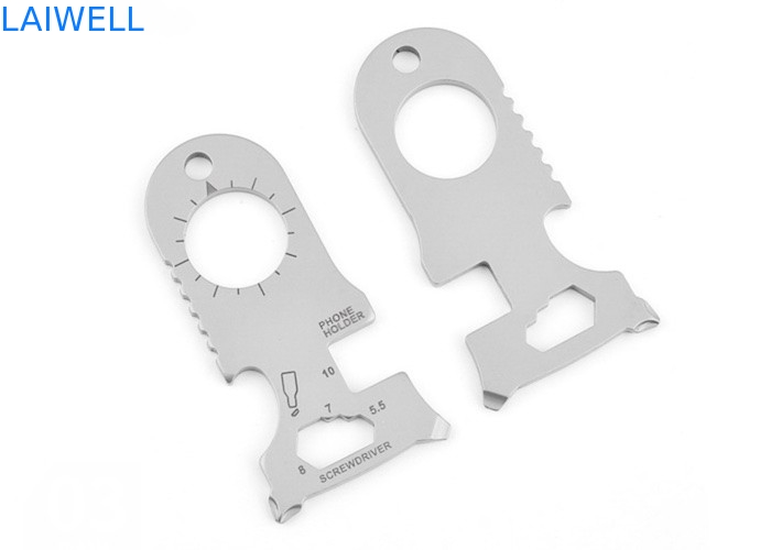 60mm EDC-gereedschapskaart Lichte en slanke ontwerp multifunctionele flesopener voor uw gemak