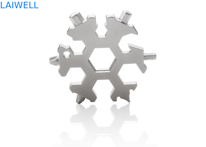 60*60*6MM Multifunktioneel roestvrij staal EDC-gereedschapskaart Sandblasting Metalen flesopener Op maat gemaakt