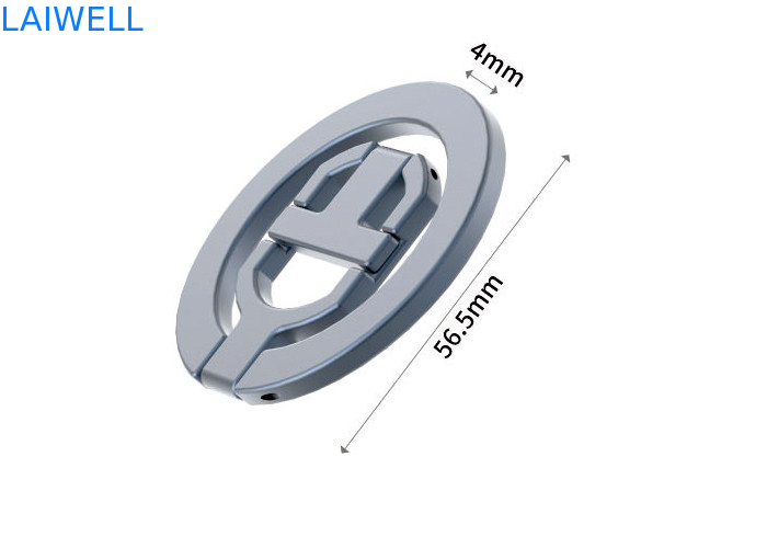 56.5*4MM Custom Ring Holder Nieuwe Creatieve Zink Alloy Ultra-dunne Magnetische Mobiele Telefoon Beugel