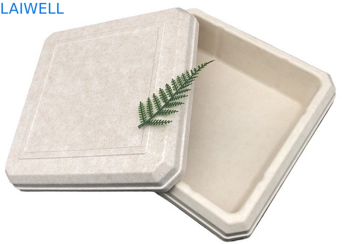 45*45*25mm Beige kleur Duurzame bagage doos Lichte EcoPack Accessoires Op maat en herbruikbaar voor milieubewuste verpakkingen