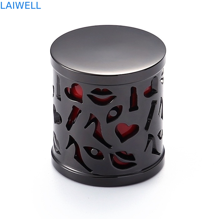 Custom Fashion Moderne Zinklegering Spuitgieten CNC-bewerking Parfumflesdoppen met Plating Afwerking
