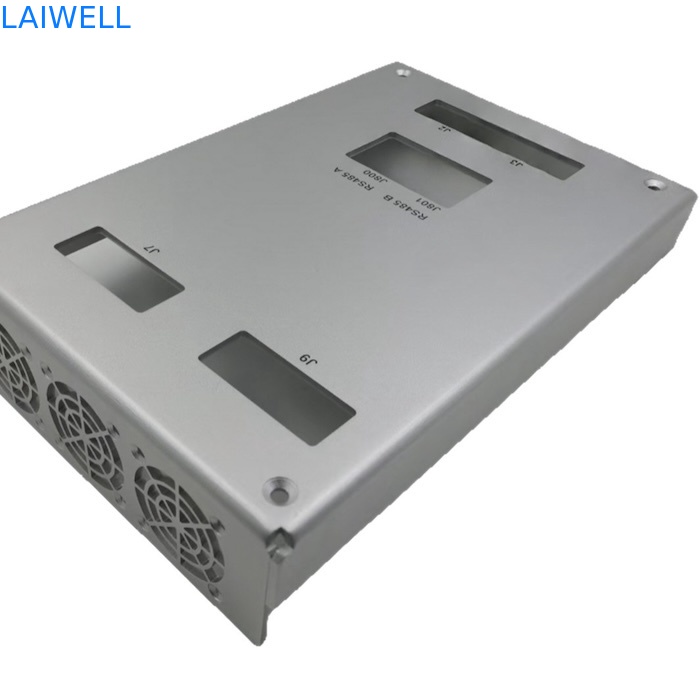 Aangepaste Zeefdruk Geanodiseerd Aluminium Plaatbewerking Chassis Shell Lasersnijden Naadloos Buigen
