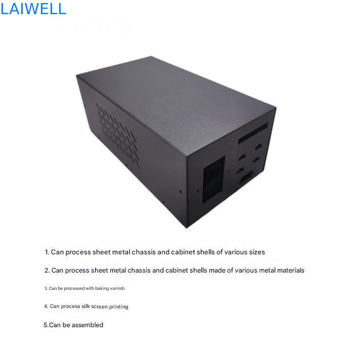 Maatwerk plaatbewerking lasersnijden thuis energieopslag chassis kast behuizing bewerking