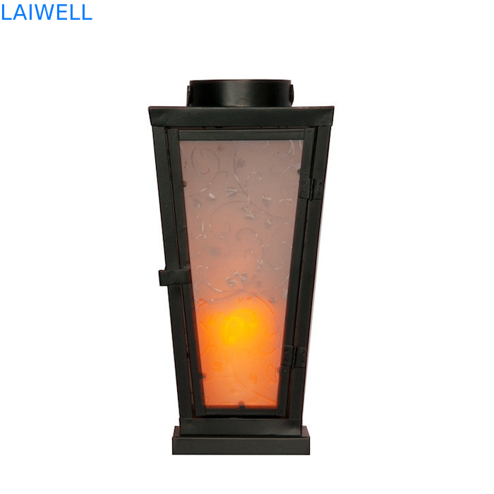 De anti corrosieve 223*233*433mm Metaalhouseware Openluchthouders van de Terraskaars