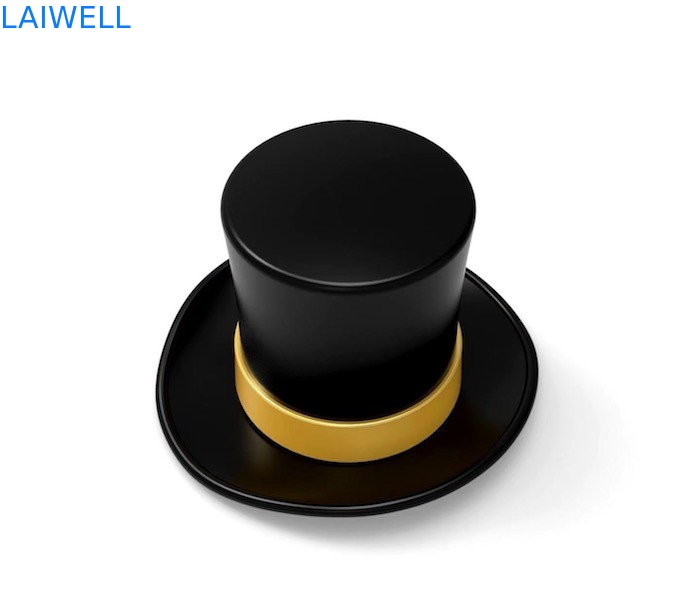 Eco-vriendelijke zinklegerings parfumfleskappen in klassiek gentleman cap design voor aangepaste branding