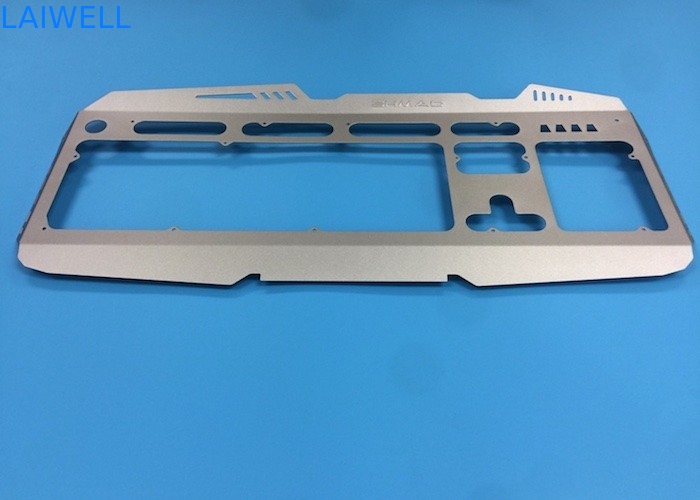 Precision CNC Metal Stamping Aluminium Keyboard Panel met anodiserende afwerking voor computerpaneel en ontwerp en prestaties