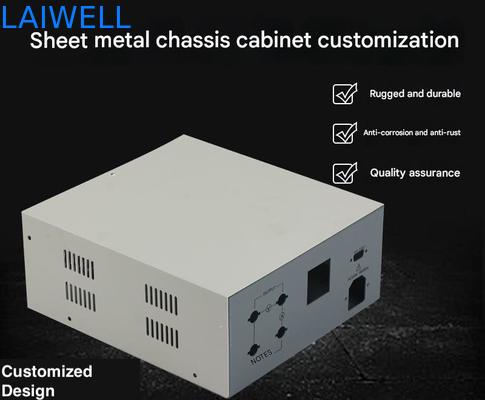Aanpasbare chassisverwerkingsplaat metalen kast met Oem/Odm dikte 0,5 mm-10 mm