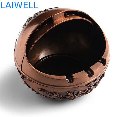 Creatief ontwerp metalen zakasbak proces spuitgieten mini praktisch aangepast plating goudkleur zinklegering sigarenhouder​