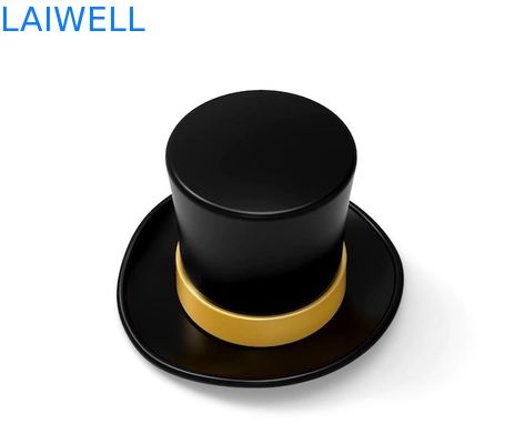 Eco-vriendelijke zinklegerings parfumfleskappen in klassiek gentleman cap design voor aangepaste branding